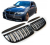 Μάσκες καρδιές μαύρο γυαλιστερό M4 Look - Bmw E90 / 2005-2008 Pro facelift